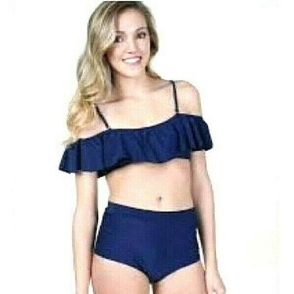 Altard State Swim Top Mermaid Off Shoulder Small - Picture 9 of 9